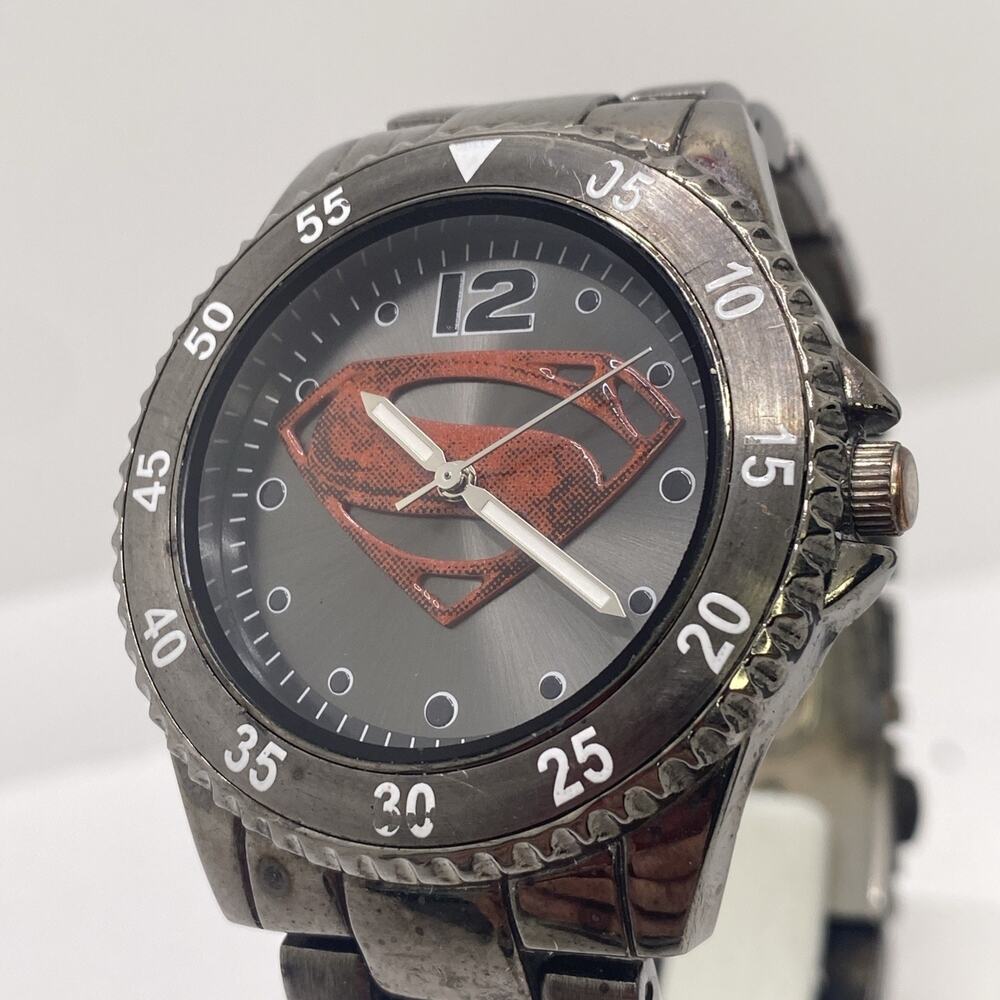Super Man Dc Comics Mens Watch Works New Battery